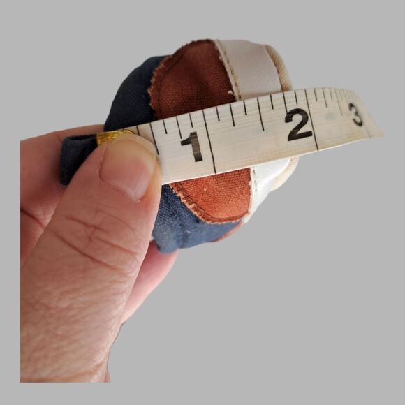 OshKosh B'Gosh Kids #OK02474 Baby Size 4 Slip On Soft Crib Shoe Tan + Blue - Picture 11 of 13